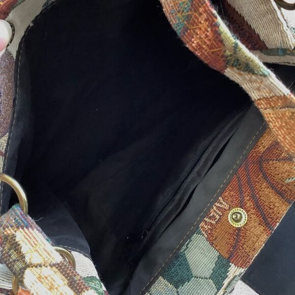 Vintage Retro Sports Soccer Football Game Day Novelty Tapestry Shoulder Bag - Picture 12 of 12